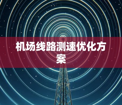 机场线路测速优化方案