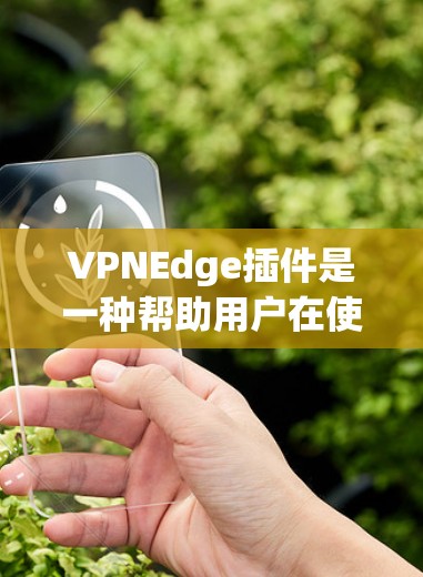 VPNEdge插件是一种帮助用户在使用VPN时提升性能和安全性的重要工具。以下是对该主题的总结和分析