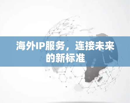 海外IP服务，连接未来的新标准