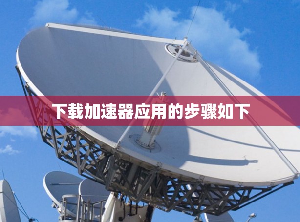 下载加速器应用的步骤如下