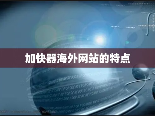 加快器海外网站的特点
